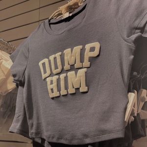 Y2K Dump Him Baby Tee